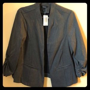 Torrid Deluxe Grey Stretch Blazer